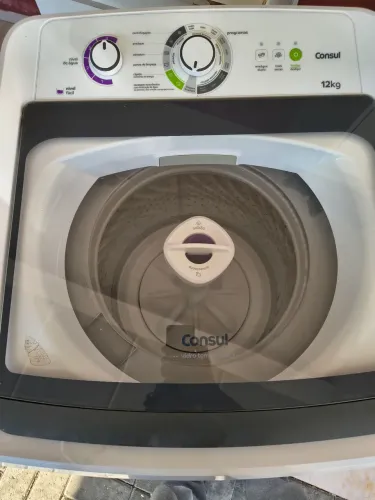 Lava roupa consul 12k cesto inox cwh12 220v