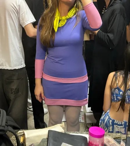 Vestido da Daphne do Scooby doo