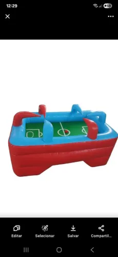 Air soccer inflável