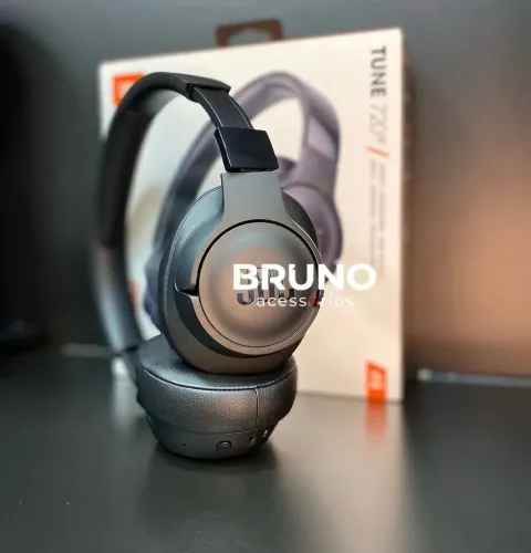 Fone de ouvido headphone sem fio Bluetooth Extra Bass