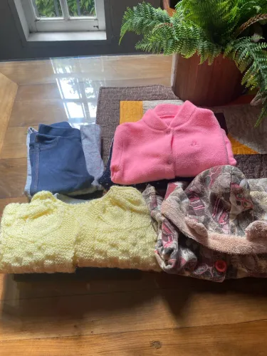 Lote roupa bebê menina p