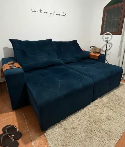 Vendo sofá retrátil seminovo