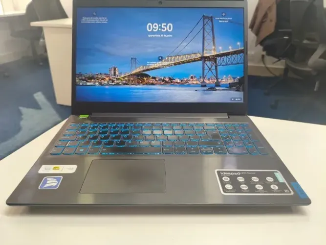 Notebook Gamer Usado Lenovo L340 Core i5 9300HF 8GB RAM, SSD NVMe 256GB GTX 1050 3GB