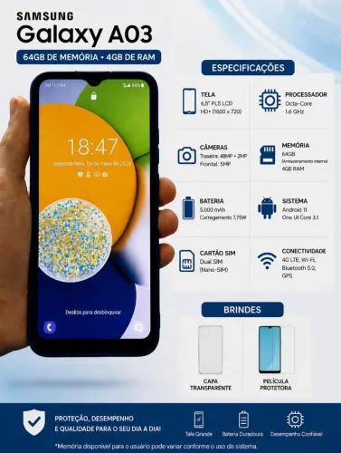 Celular Samsung Galaxy a03 