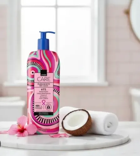 Hidratante Avon Care Óleo de Coco 700ml