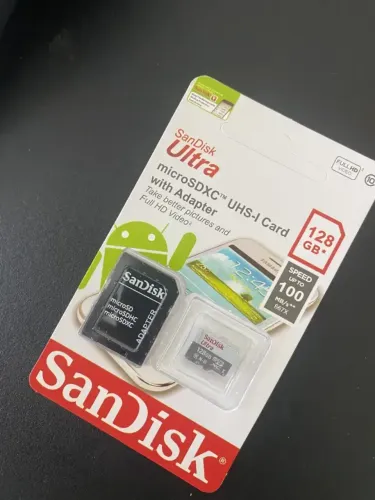 Cartão De Memória 128 Gb Micro Sd Classe 10 Ultra 100mb/s - Novo/ Lacrado