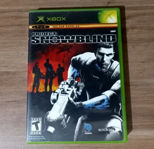 Project Snowblind Original Xbox Clássico (ler descrição)