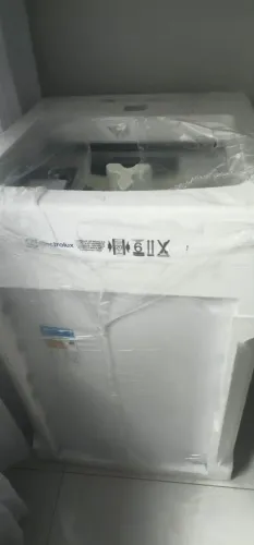 Máquina de Lavar Electrolux 15kg Branca Essential Care com Cesto Inox e Jet&Clean (LED15)