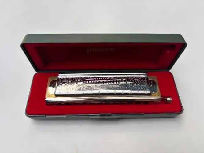 Gaita de Boca novo Chromatica Hohner Super Chromonica 270/48 C
