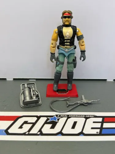 Gi Joe Dreadnok Torch v1 - 1985 - Comandos em ação 