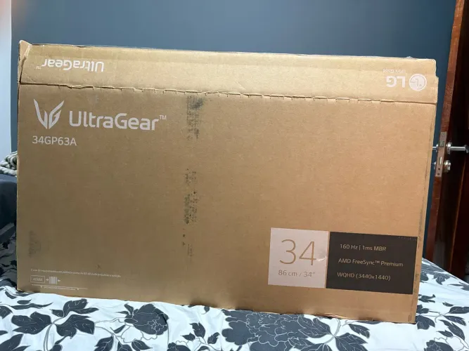 LG ULTRAGEAR 34 POLEGADAS