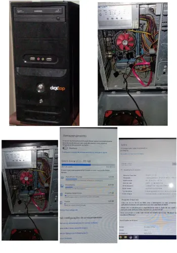 Pc escritório, estudos ótimo confiável e custo muito bom