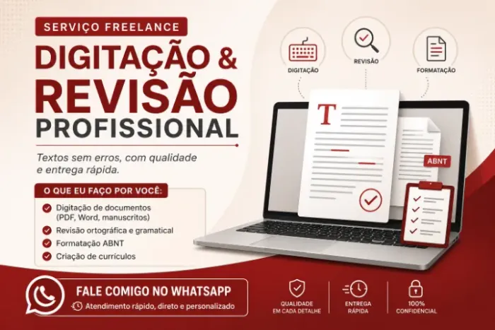 Digitação e Revisão de Textos
