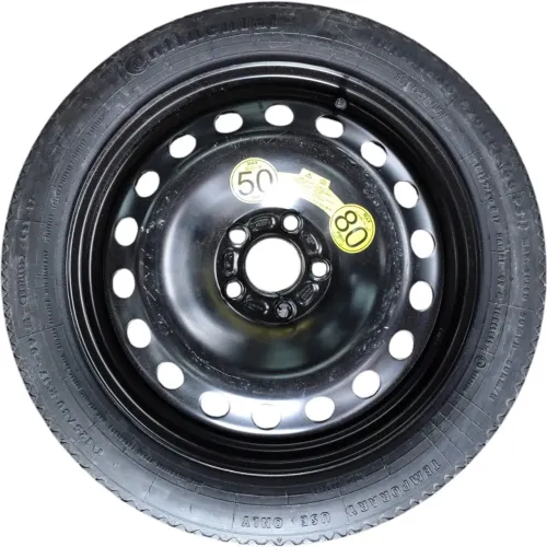 Roda Estepe Fina Aro 17 Volvo Xc60 2008 2009 2010 2011 2012 Preto