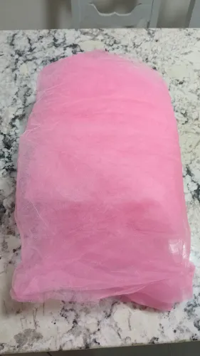 Tecido tule rosa