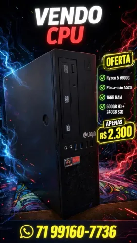 Vendo cpu gamer ( tem conversa no valor )