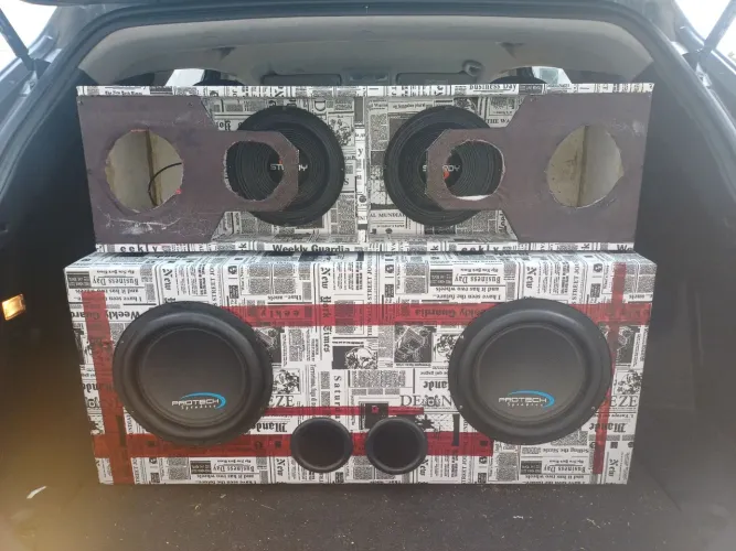 Subwoofer 10" protech 