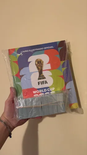 Álbum Copa 2026 Capa Dura + Todas Figurinhas Para Colar (completo) - Oficial Panini