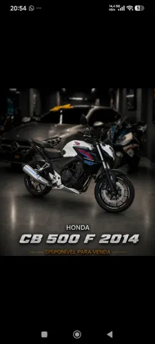 Cb 500F mais nova do RJ