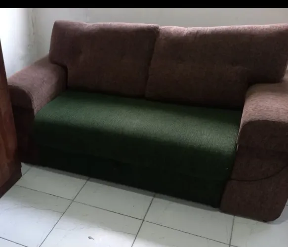 Sofá cama com pouco uso