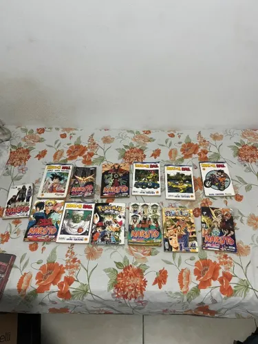 Mangás naruto dragon ball one piece e pokemon
