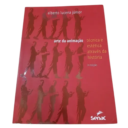 Livro Arte da Animação - Alberto Lucena Junior 3°Edição Usado