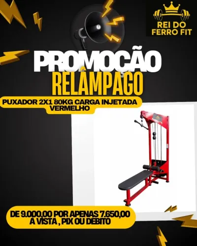 Puxador 2x1 80kg