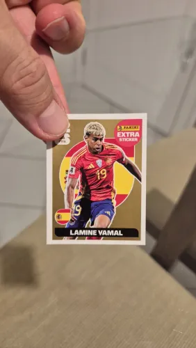 Figurinha Legend Ouro Copa 2026 - Lamine Yamal