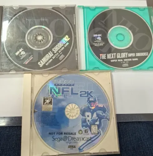 Lote de Jogos Neo Geo CD