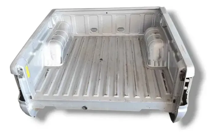 Caçamba Chevrolet S10 Cabine Dupla 2002 2010 Detalhe Prata Prateado