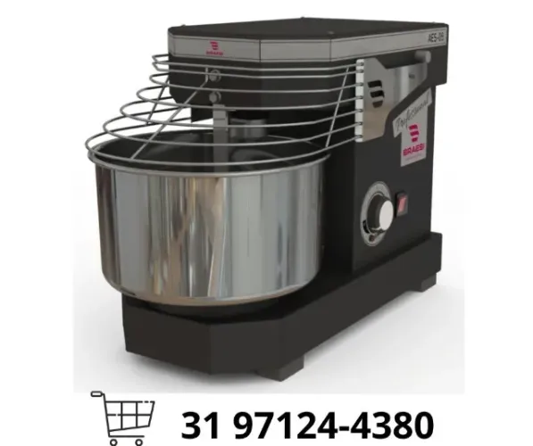 Amassadeira Espiral 5KG Braesi Bivolt Nova