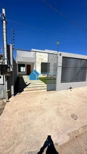 VENDA Casa NOVA 180m² 2/4 Sendo 1 Suíte Prox Shop Pantanal