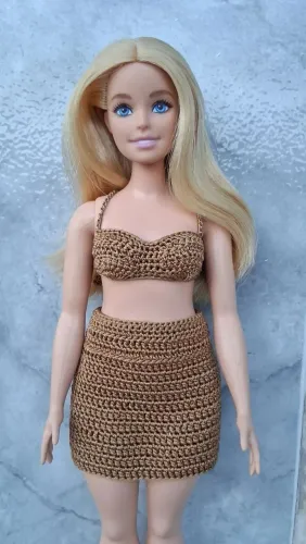 Roupa para Barbie curvy 