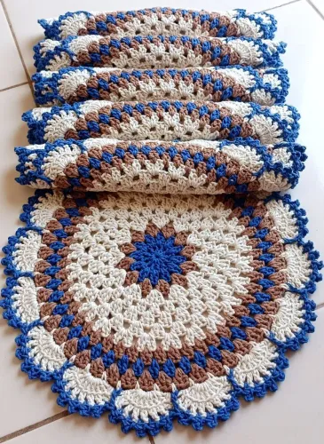 Conjunto de jogo americano 