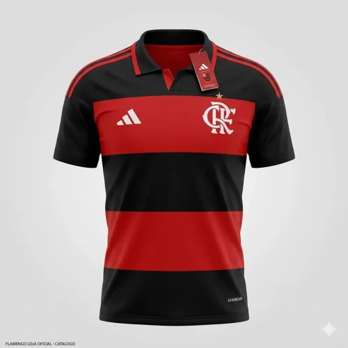 Camisa Flamengo Rubro-negra 2026