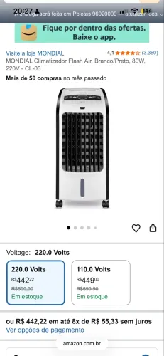 Climatizador Mondial