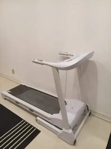 ESTEIRA ERGOMETRICA ELÉTRICA EMBREEX 457 - BRANCA - 127 V - NOVISSIMA