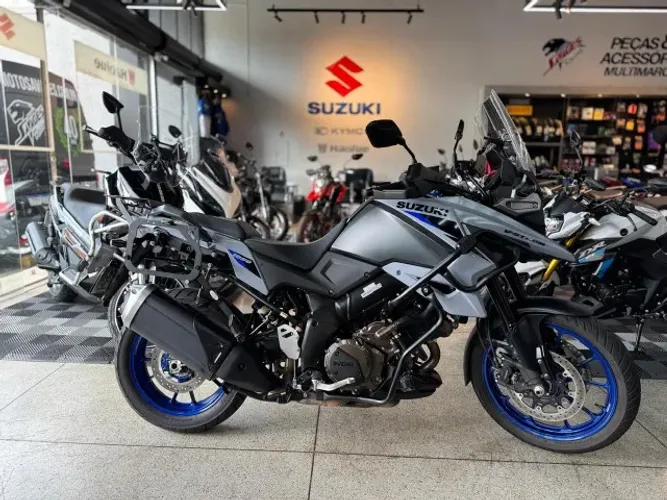 SUZUKI V-STROM 1050 RODAS DE LIGA 2025 COM 6 MIL KM COM ACESSORIOS!