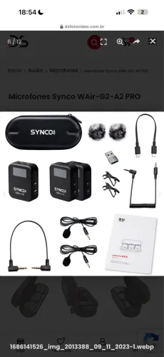 Microfones Synco WAir-G2-A2 PRO