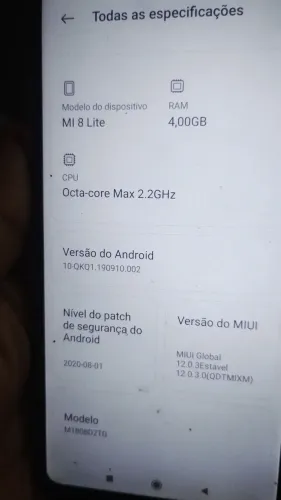 Xiaomi mi 8 lite