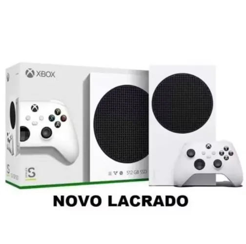 Xbox Séries S 512gb Novo Lacrado