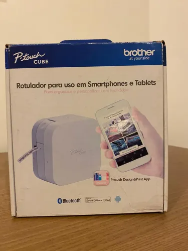 Rotulador Brother P-Touch Cube Bluetooth Lacrado | Etiquetas via Celular
