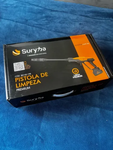     Pistola de Limpeza Premium - Nova, Sem Uso