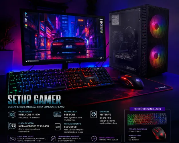 Pc Gamer - Setup Completo 
