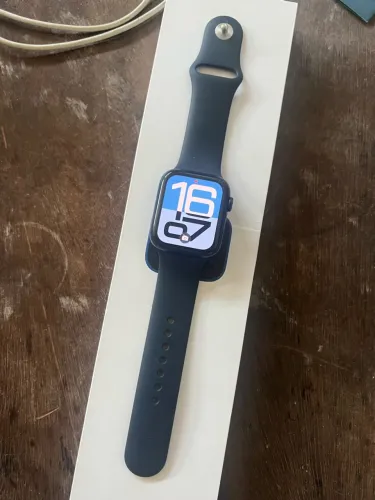 Apple Watch Series 6 44mm estojo de alumínio azul
