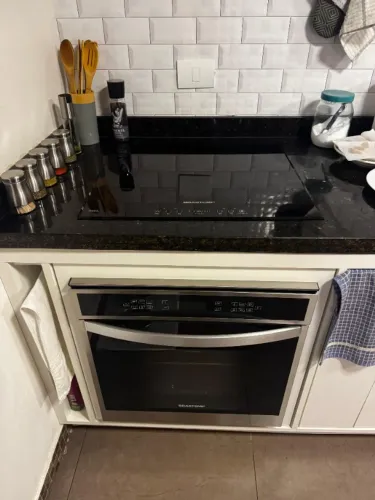 Cooktop 4 bocas e Forno 