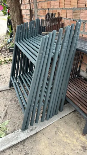 Vende-se peças de andaimes tubular 100x100 NOVO preço unitário 115 a unidade *
