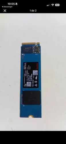 Ssd nvme 2tb Sandisk Plus gen3 - novo
