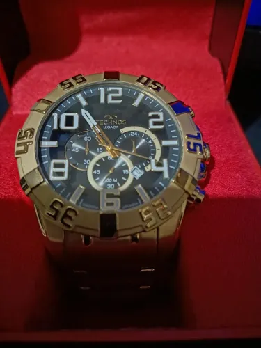 RELÓGIO TECNOS LEGACY DOURADO OS20IMS/4P