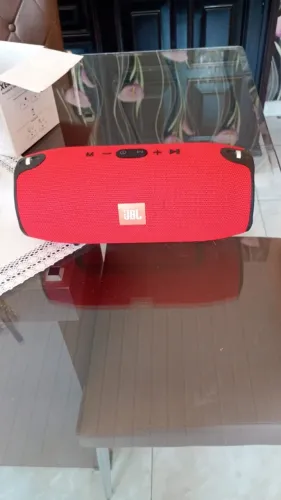 Caixa de Som Estilo JBL Xtreme Vermelha - Bluetooth / USB /  - Manaus